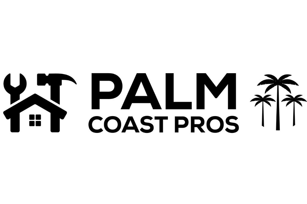 Palm Coast Pros - Reference Logo Design by E2 Webmarketing USA - powered by Bright & Epic - Logo Design, Branding, Web Design for Entrepreneurs