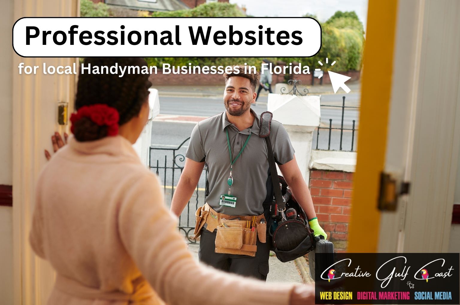 Website Designer for local handyman businesses in Tampa Florida and surrounding areas. Professional Marketing Agency Creative Gulf Coast