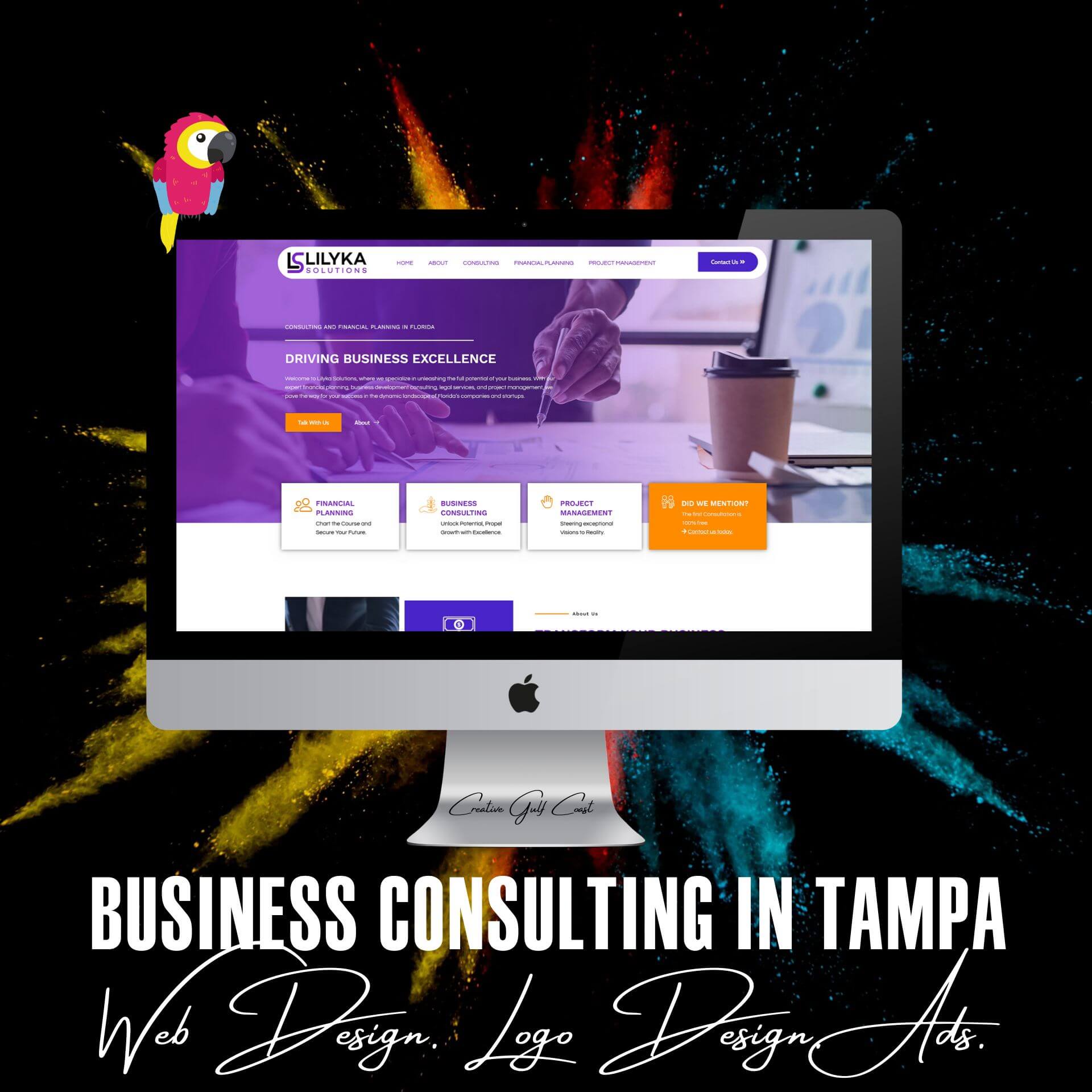 Web Design Florida - Reference Business Consultant in Tampa Bay - Creative Gulf Coast Marketing